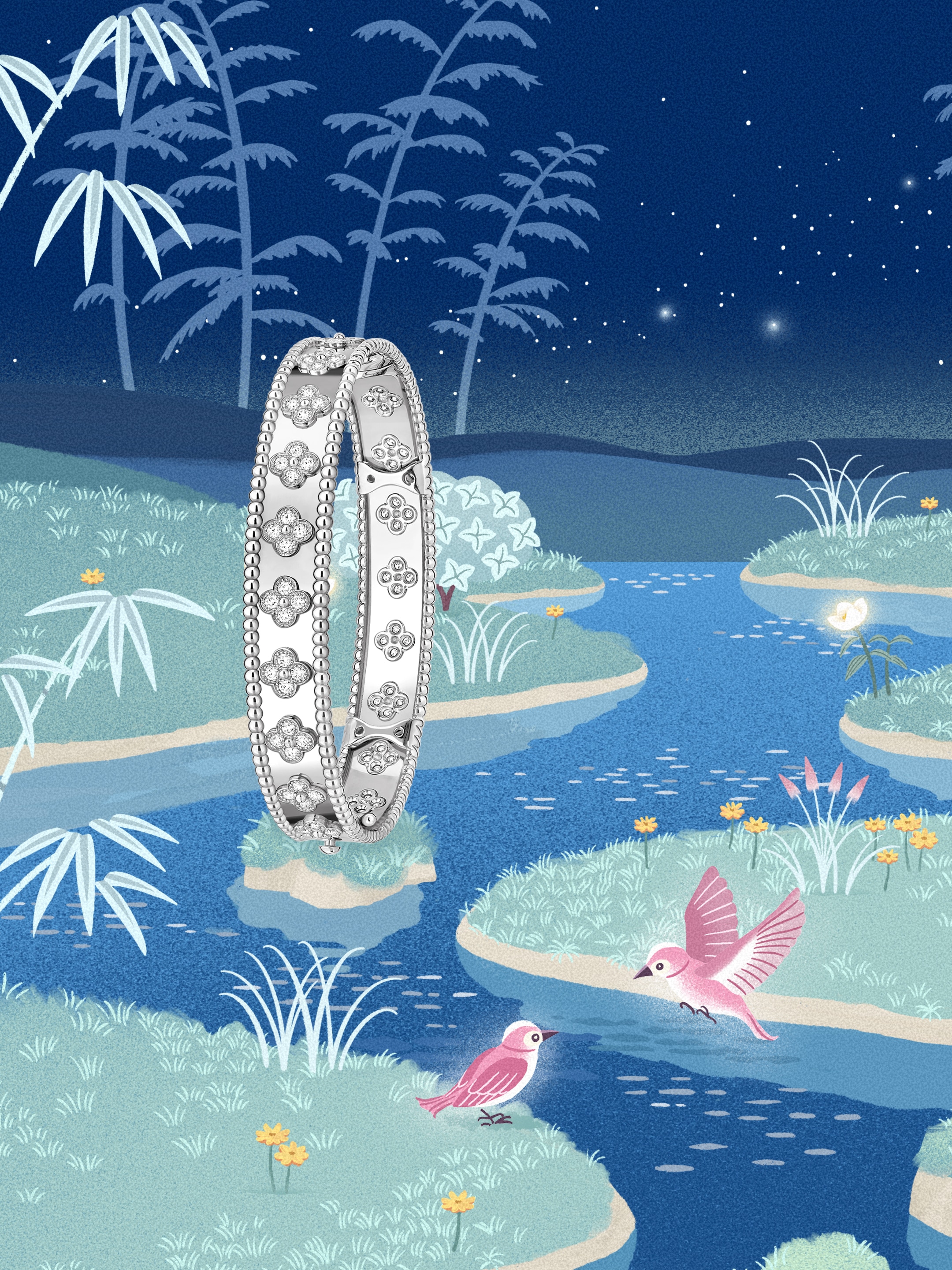 ○ヴァンクリーフ＆アーペル Van Cleef & Arpels ミレニアム 皿 星空の物語 - ヴァン クリーフ&アーペル - Van Cleef & Arpels